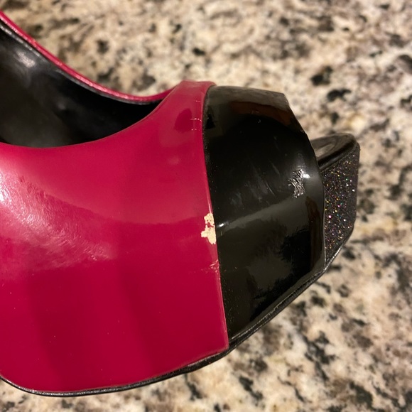 COPY - BCBGeneration PL-Please Magenta Glitter He… - Picture 6 of 13